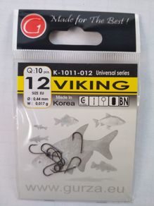 Крючки Viking Ring №12 (10 шт./уп.) GURZA