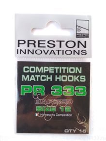 Крючки PR 333 №12 (10 шт./уп.) Preston Innovation