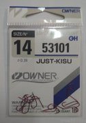 Крючки 53101 JUST-KISU №14 (16шт./уп.) OWNER