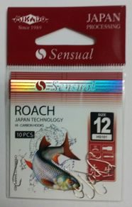Крючки  Sensual Roach HS101, №12 NI (10 шт./уп.) MIKADO