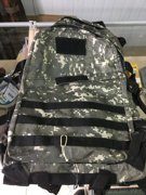 Рюкзак многофункциональный "СПЕЦНАЗ" USA, 30л, мягкая спинка, цвет серый пиксель КМФ